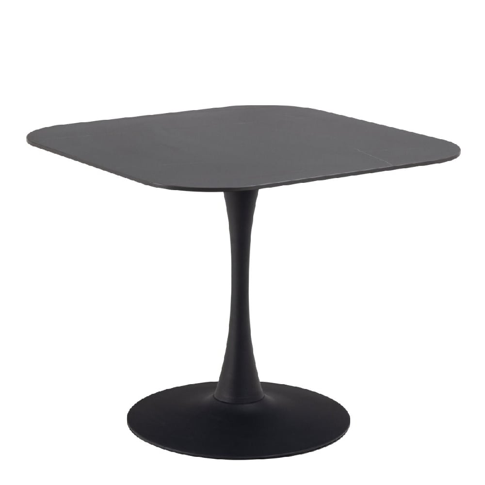 Read more about Malone ceramic dining table square in black