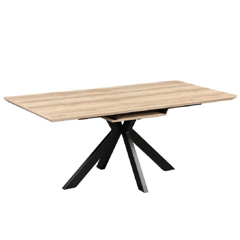Read more about Malone small wooden extending dining table in oak