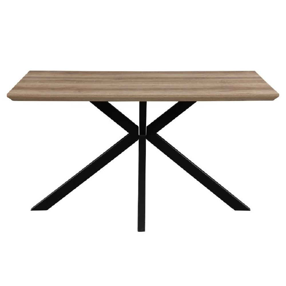 Malone Small Wooden Rectangular Dining Table In Oak