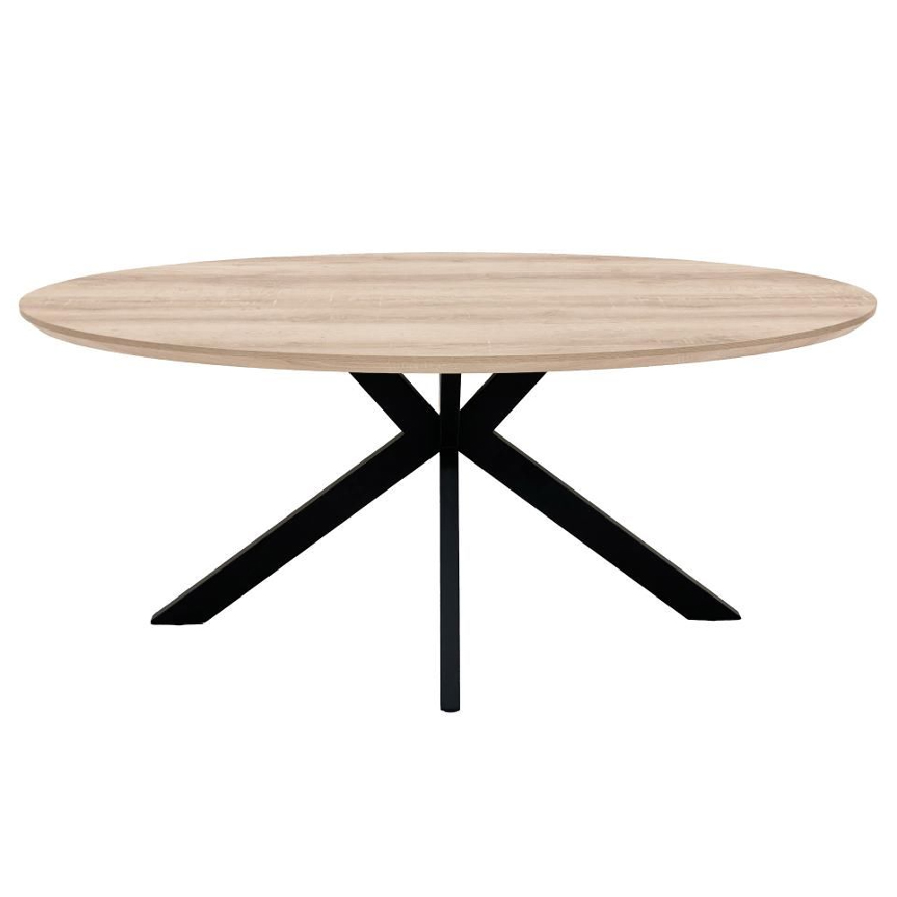 Read more about Malone wooden oval dining table in oak