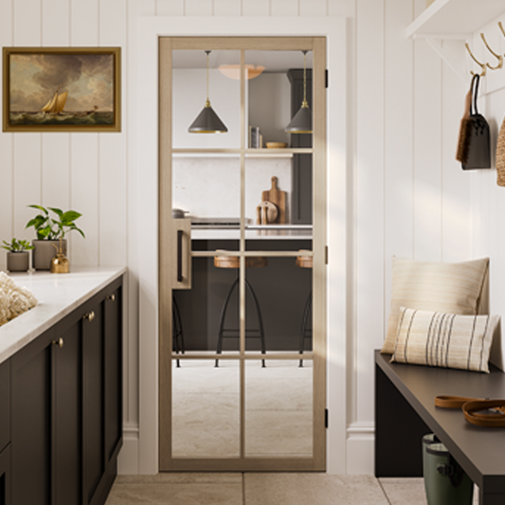 Read more about Malvern 1981mm x 686mm clear glazed internal door in oak