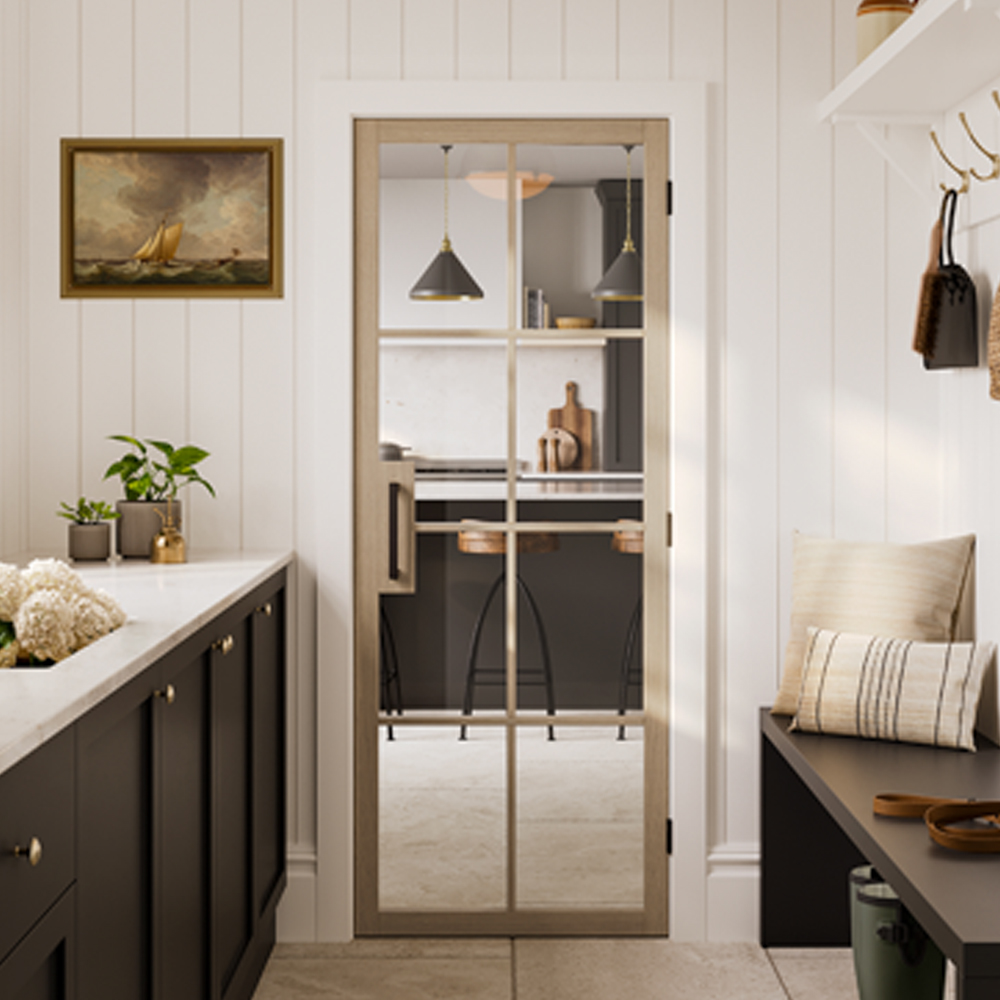 Read more about Malvern 1981mm x 838mm clear glazed internal door in oak