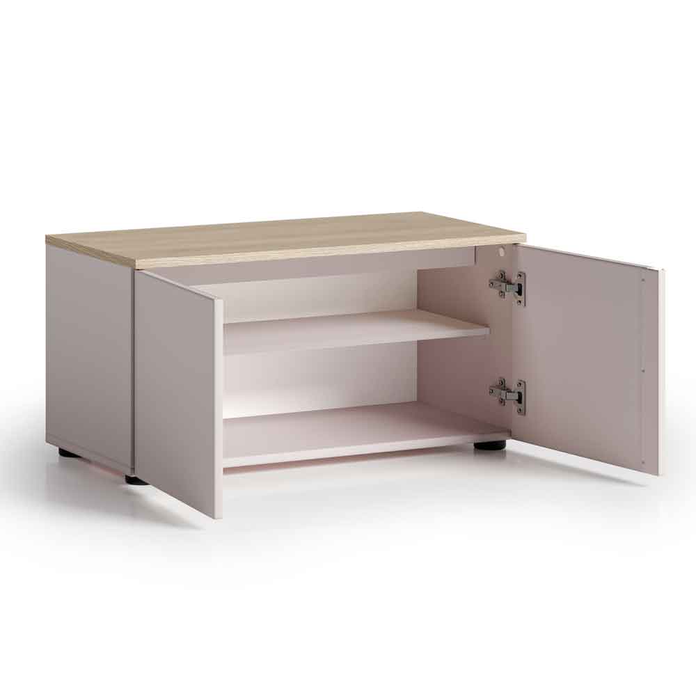 Malvern Wooden Hallway Seating Bench in Cashmere