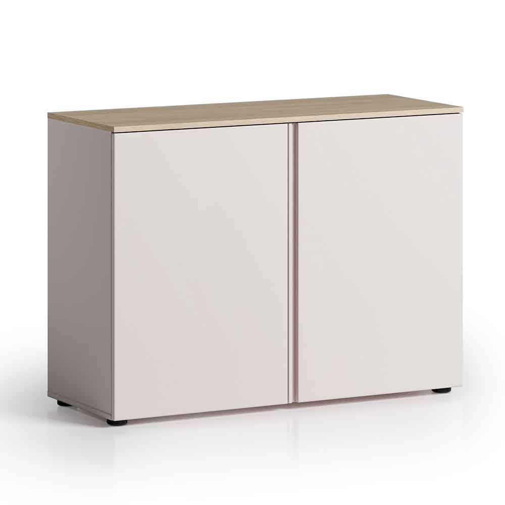 Malvern Wooden Sideboard with 2 Doors in Cashmere