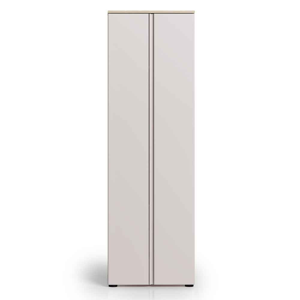 Malvern Wooden Wardrobe with 2 Doors in Cashmere