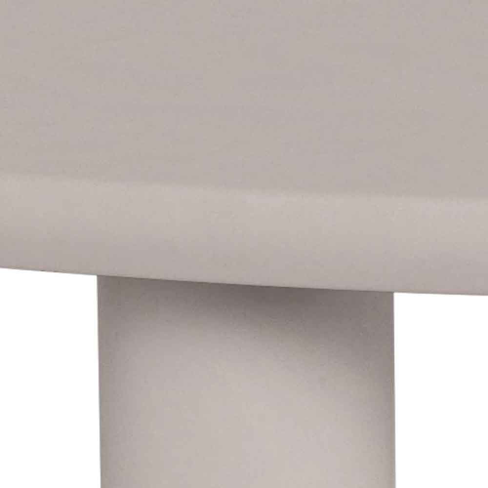 Manawa Wooden Dining Table - Grey