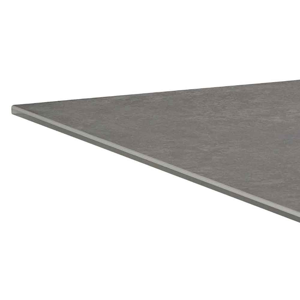 Manchester Ceramic Dining Table With Steel Base - Black Fairbanks