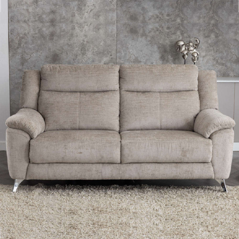 Mankato Fabric 3+2 Seater Sofa Set In Fossil