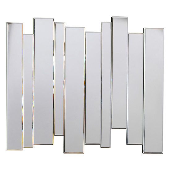 Mantissa Wall Mirror In Silver Frame