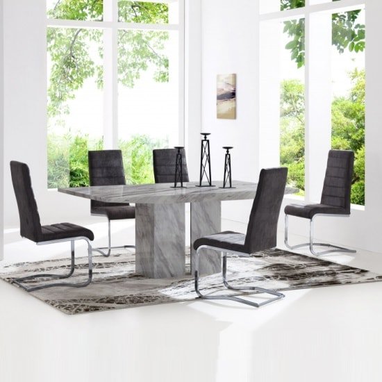 Marble Dining Table And 4 Chairs UK | Furniture in Fashion Marble Dining Table And 4 Chairs UK | Furniture in Fashion