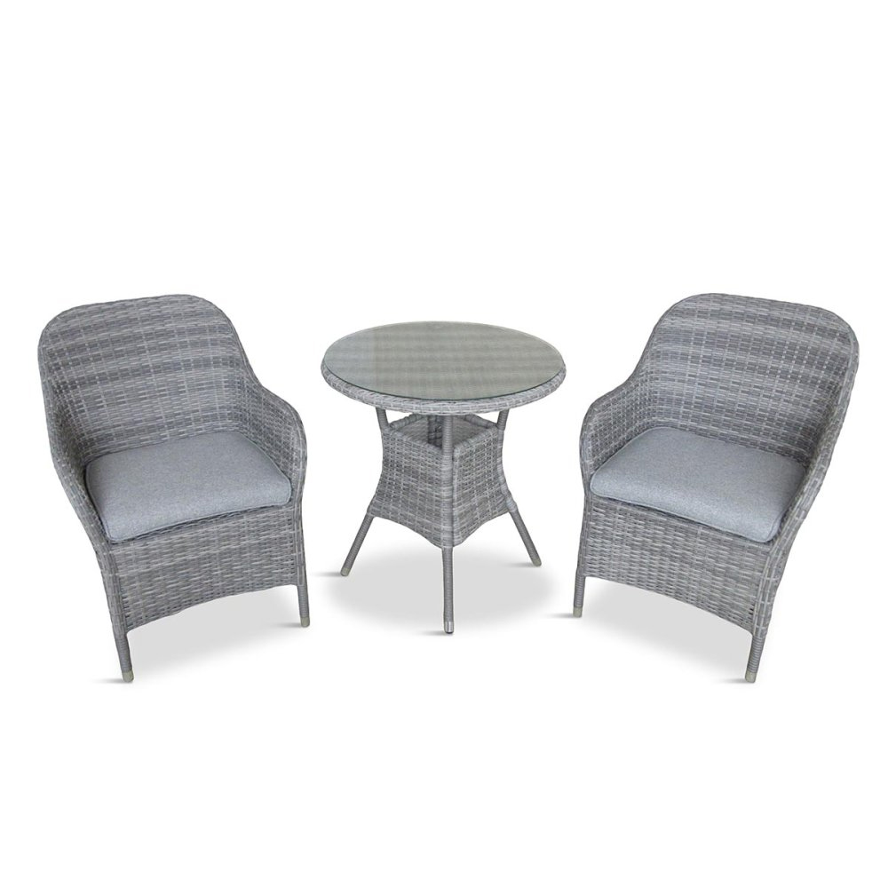 Set Di 3 Scatole In Rattan Con Telaio In Mogano, Manici In Corda E Coperchi Fatti A Mano In Stile Boho Gerasa 81198044