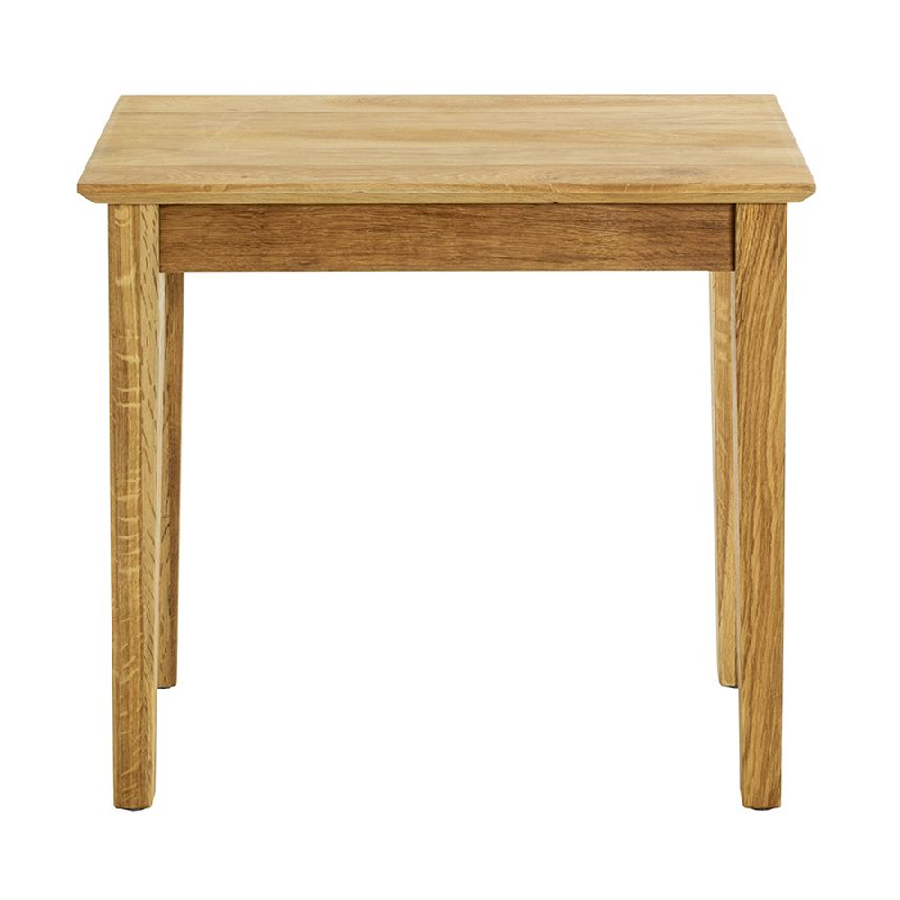 Maricopa Large Wooden End Table In Oak