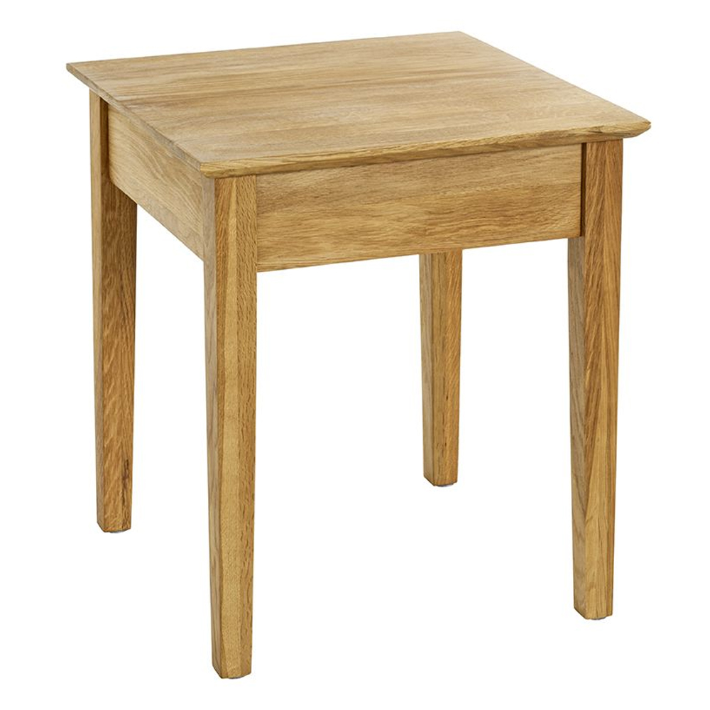 Maricopa Wooden End Table In Oak