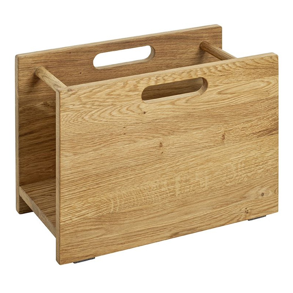 Maricopa Wooden Magazine Rack In Oak