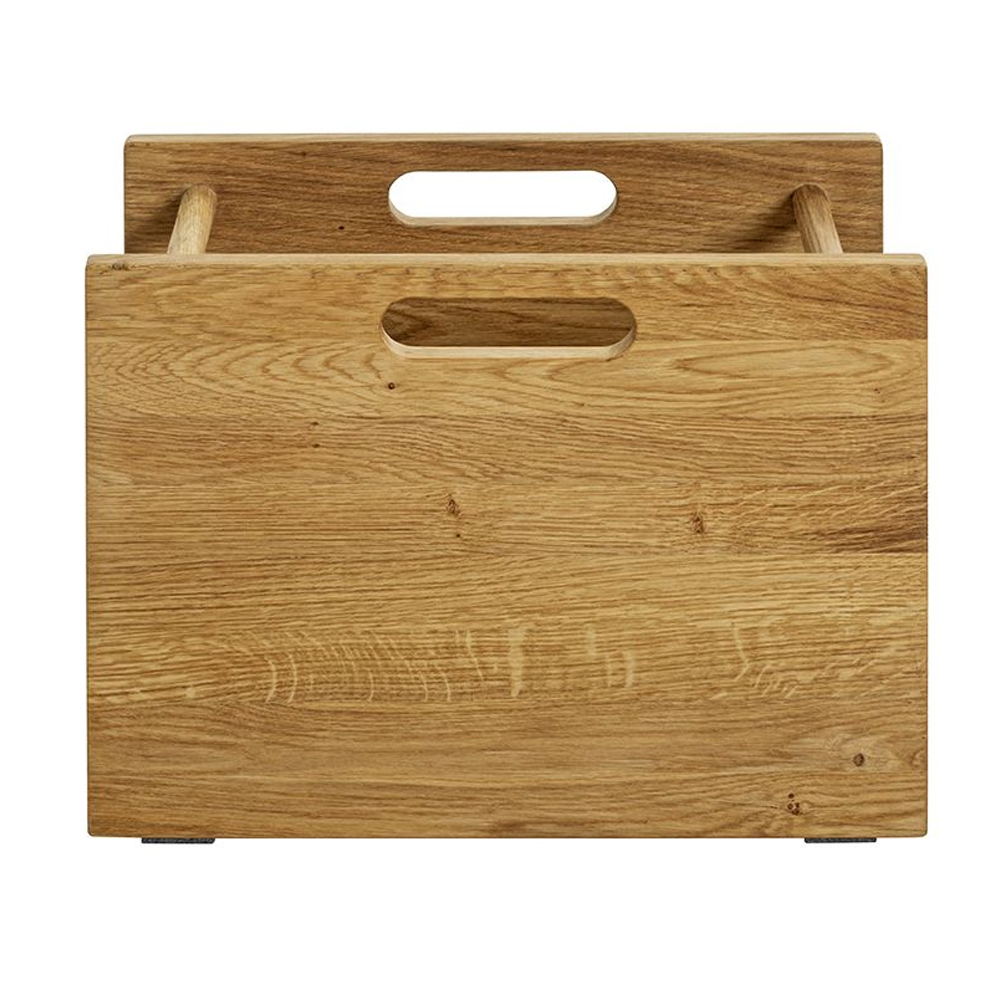 Maricopa Wooden Magazine Rack In Oak