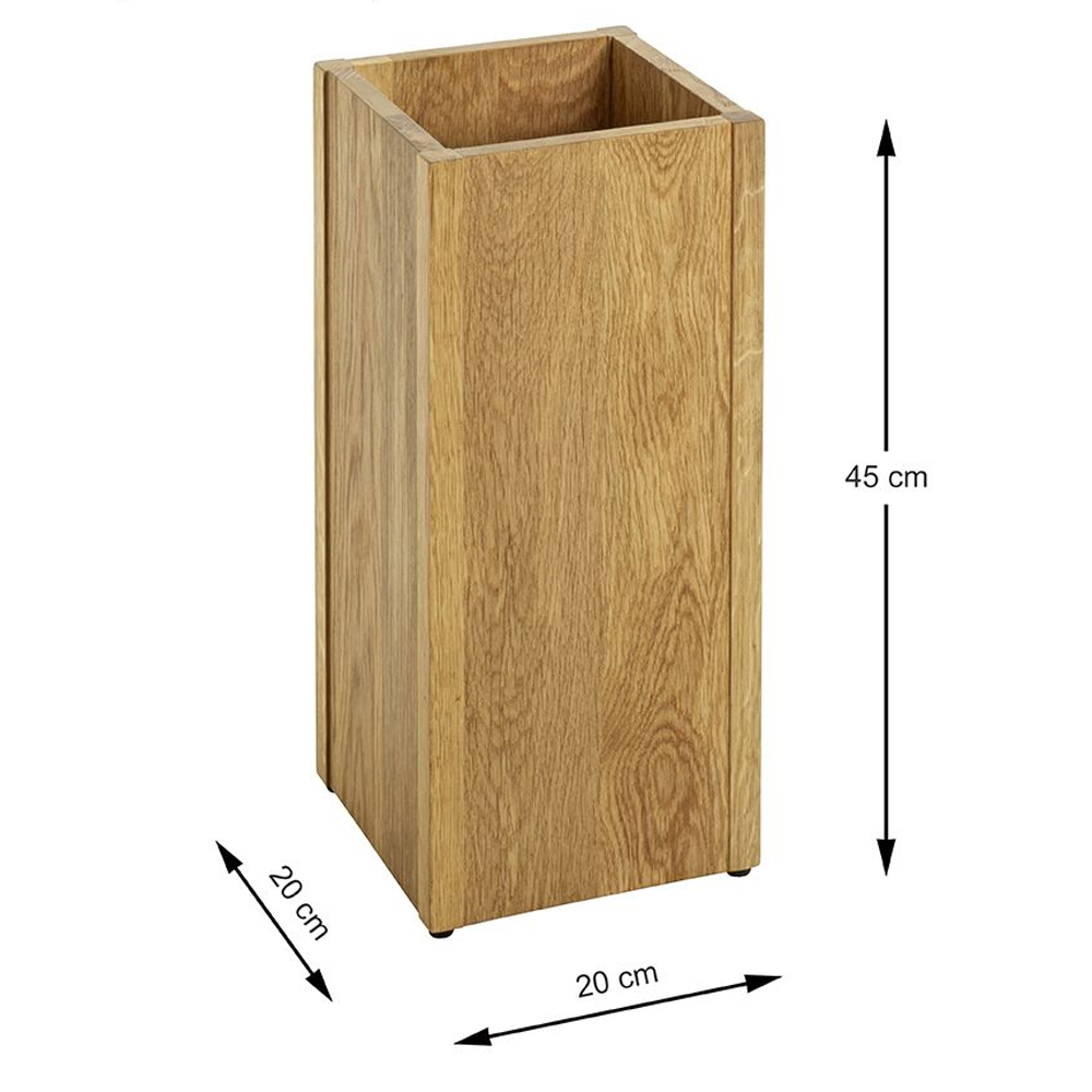 Maricopa Wooden Umbrella Stand In Oak