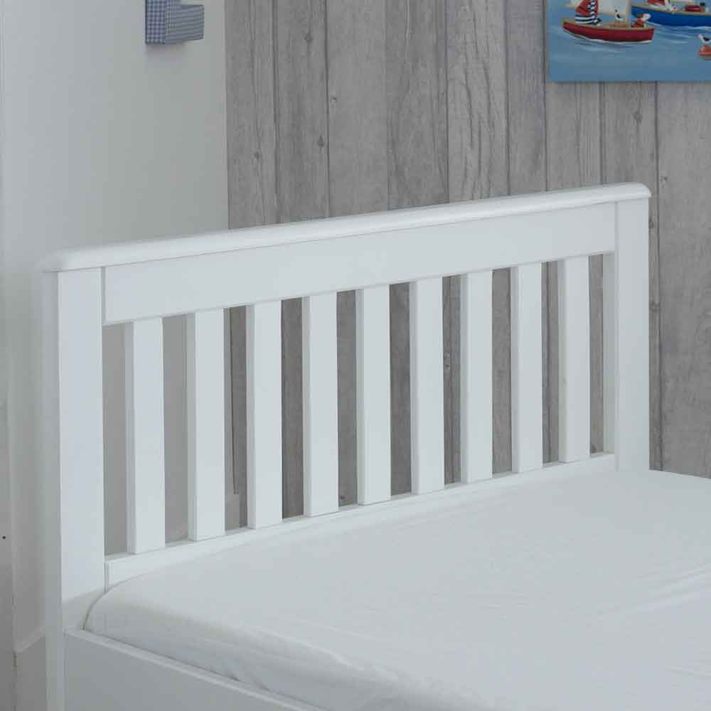 Marietta Storage Single Bed With 3 Drawers In White
