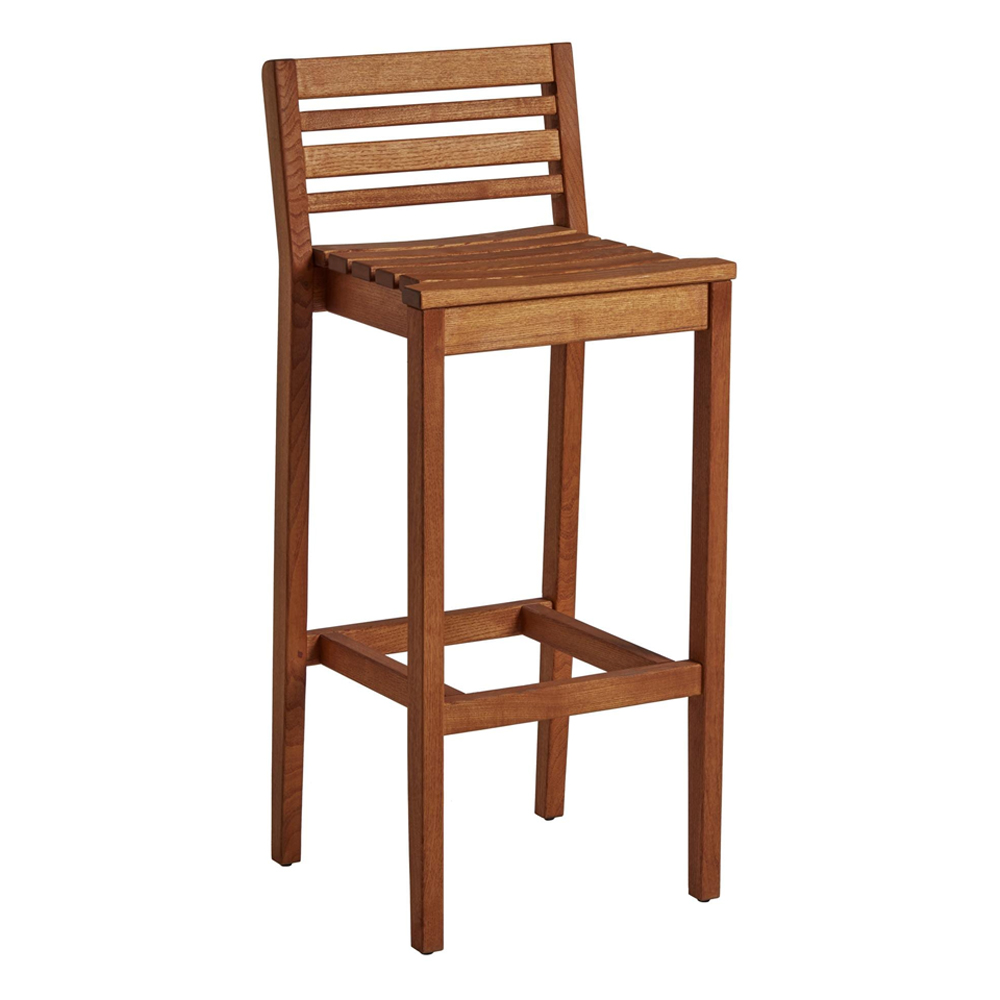 Marietta Wooden Bar Table With 2 Stools In Natural