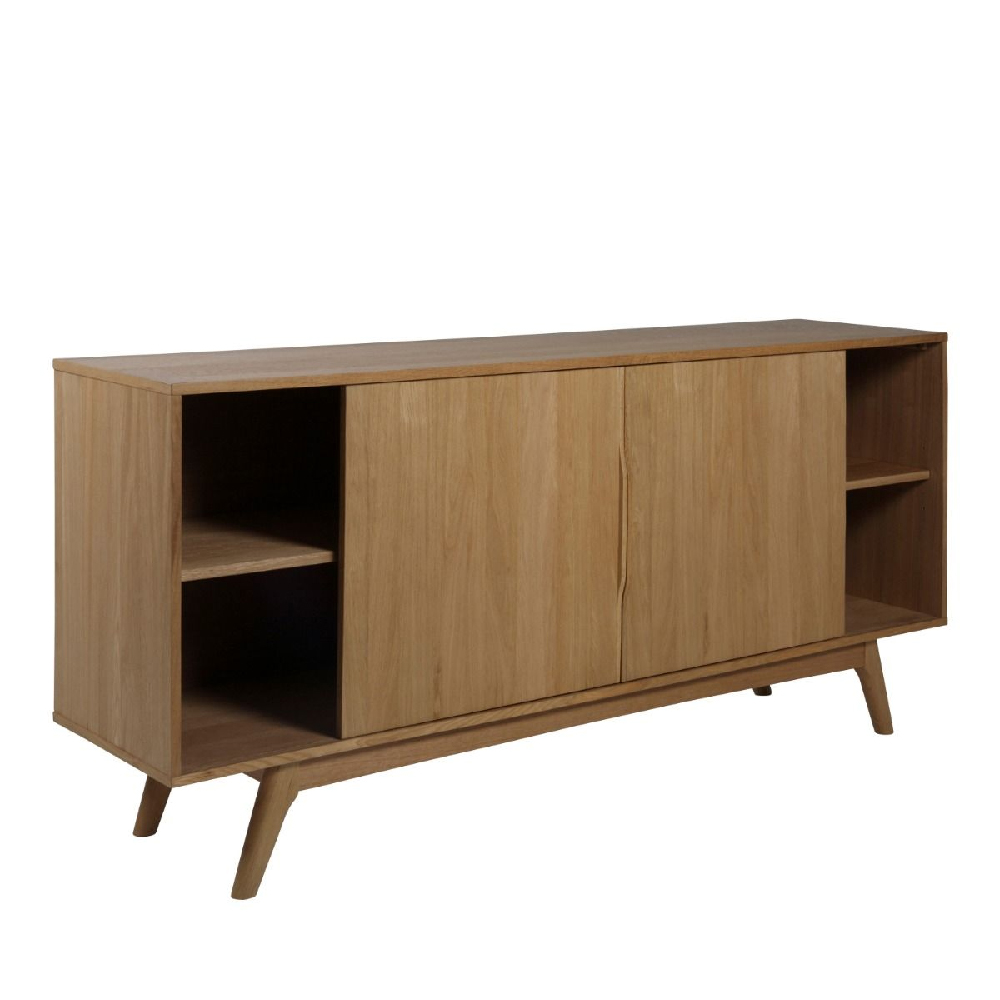 Marietta Wooden Sideboard With 2 Doors 4 Drawers In Oak