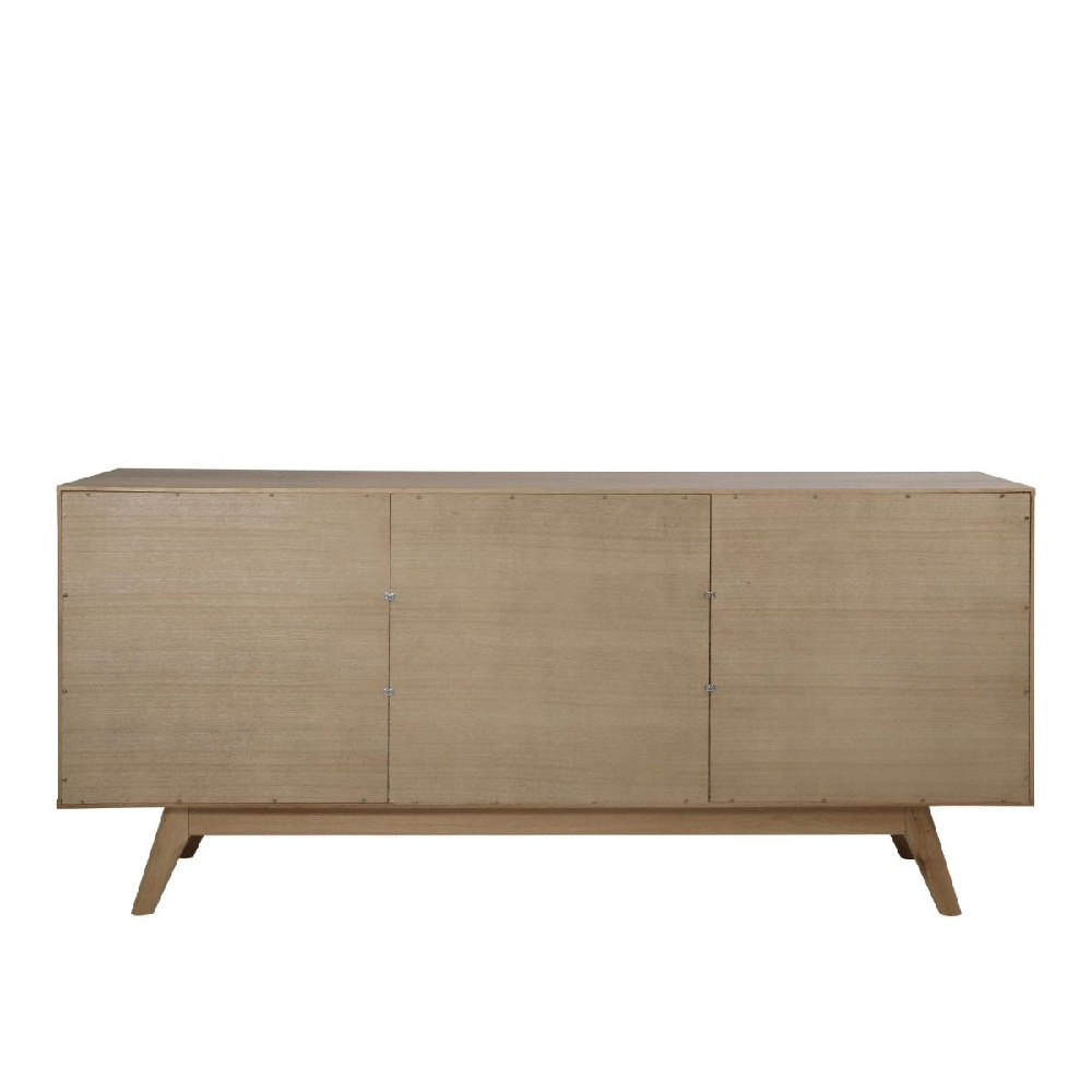 Marietta Wooden Sideboard With 2 Doors 4 Drawers In Oak