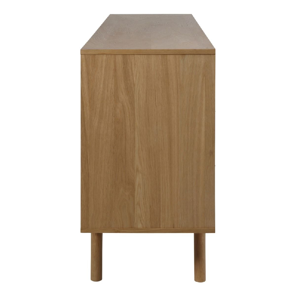 Marietta Wooden Sideboard With 2 Doors 4 Drawers In Oak