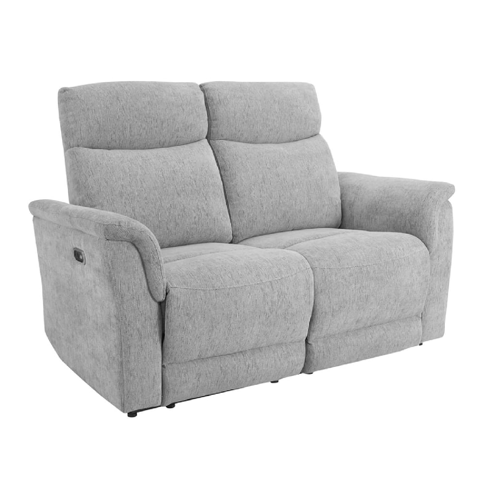 Read more about Marinette fabric 2 seater electric recliner sofa in grey