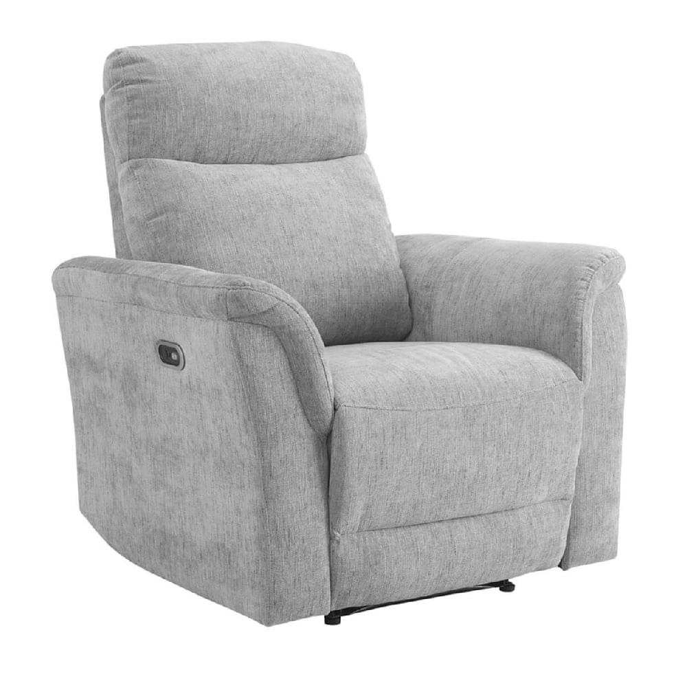Read more about Marinette fabric electric recliner chair in grey
