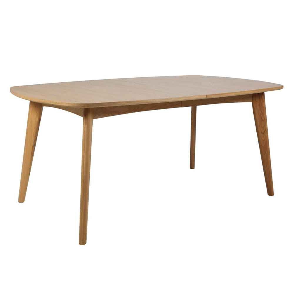Markham Wooden Extending Dining Table - Oak