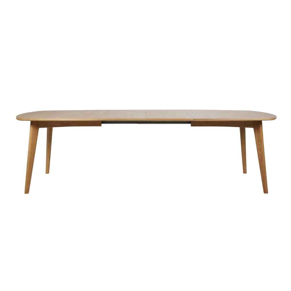 Markham Wooden Extending Dining Table - Oak