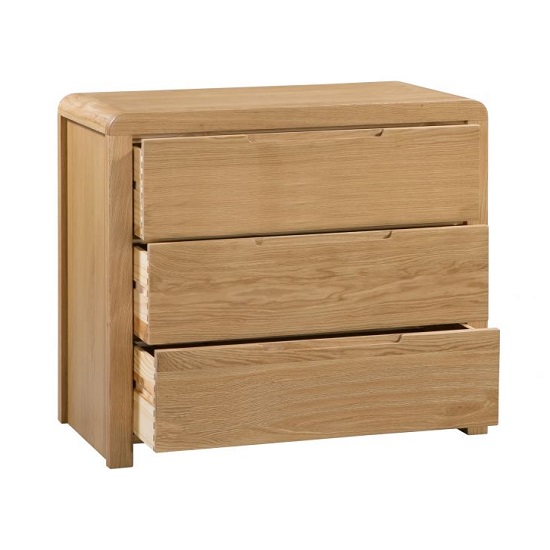 Camber Wooden Chest Of Drawers In Waxed Oak Finish_2
