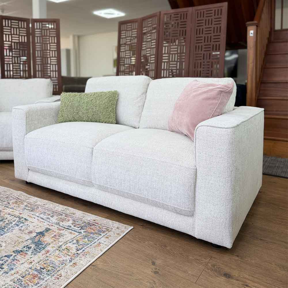 Marqen Fabric 3+2+1 Seater Sofa Set in Light Beige