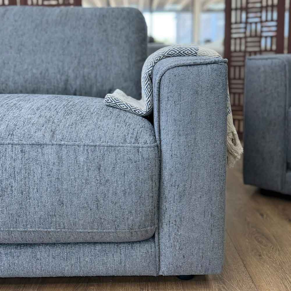 Marqen Fabric 3+2 Seater Sofa Set in Grey