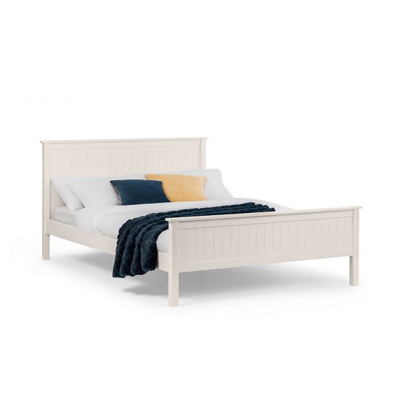Madge ConTaiscerary Wooden Double Bed In White_2