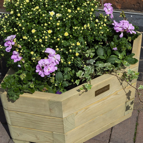 Marsden Corner Wooden Planter In Natural Timer_2