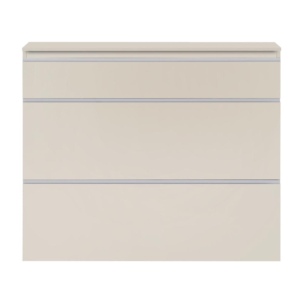 Marshall 120cm Wooden Shoe Cabinet With 2 Flap Doors In Cashmere