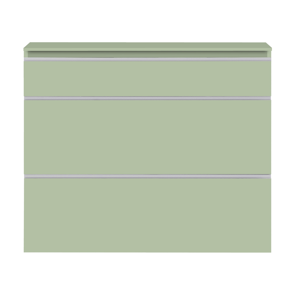 Marshall 120cm Wooden Shoe Cabinet With 2 Flap Doors In Sage Green