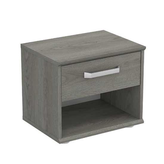 Marshall Bedside In Hudson Oak With 1 Drawer Furniture in Fashion