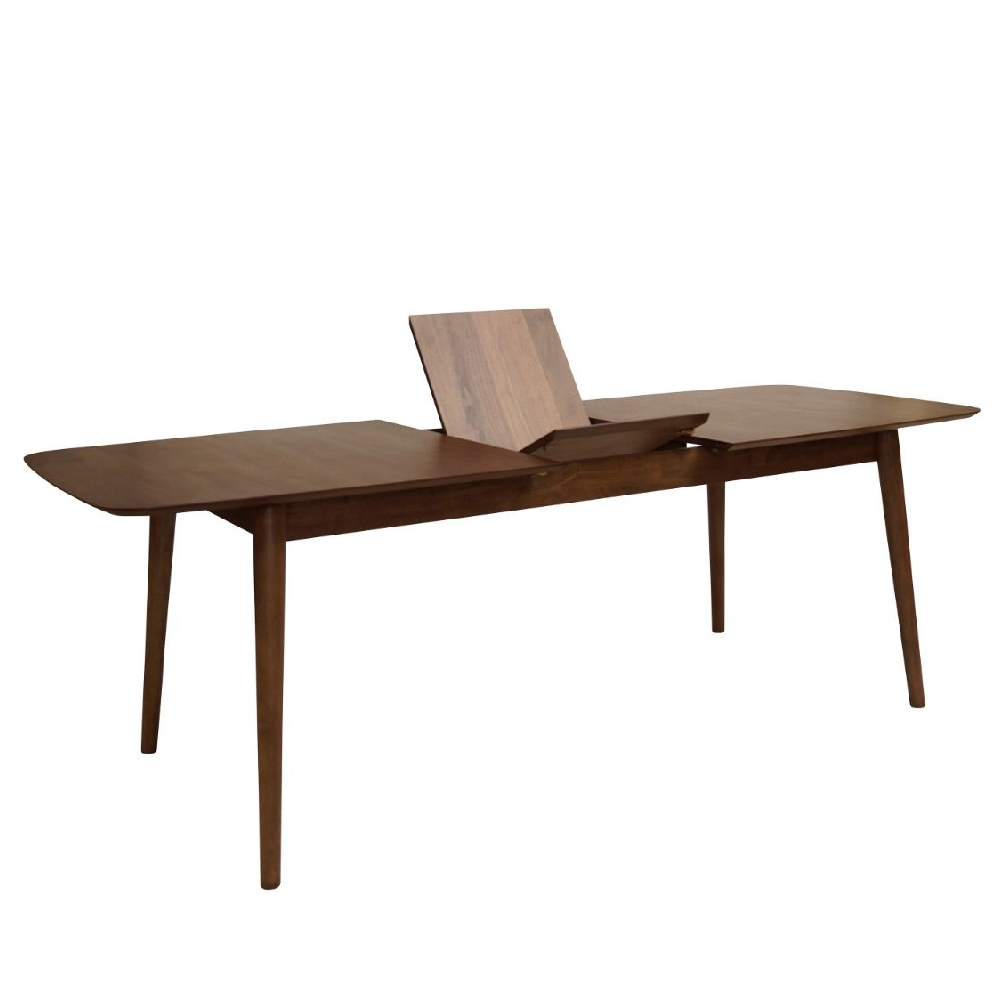 Marshfield Wooden Rectangular Extending Dining Table In Walnut