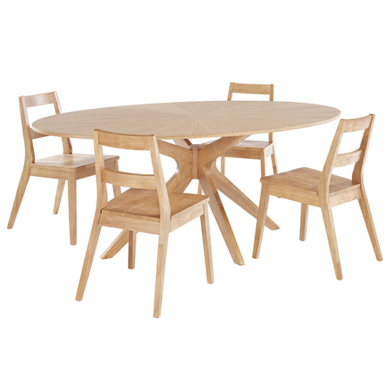 Marstow Oval Wooden Dining Table In Oak_2