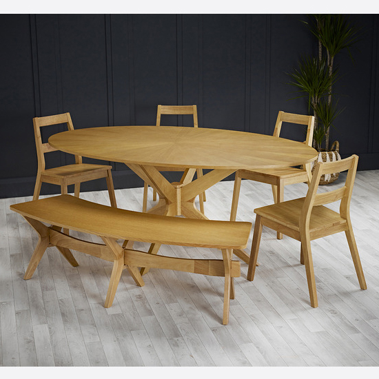 Marstow Oval Wooden Dining Table In Oak_4