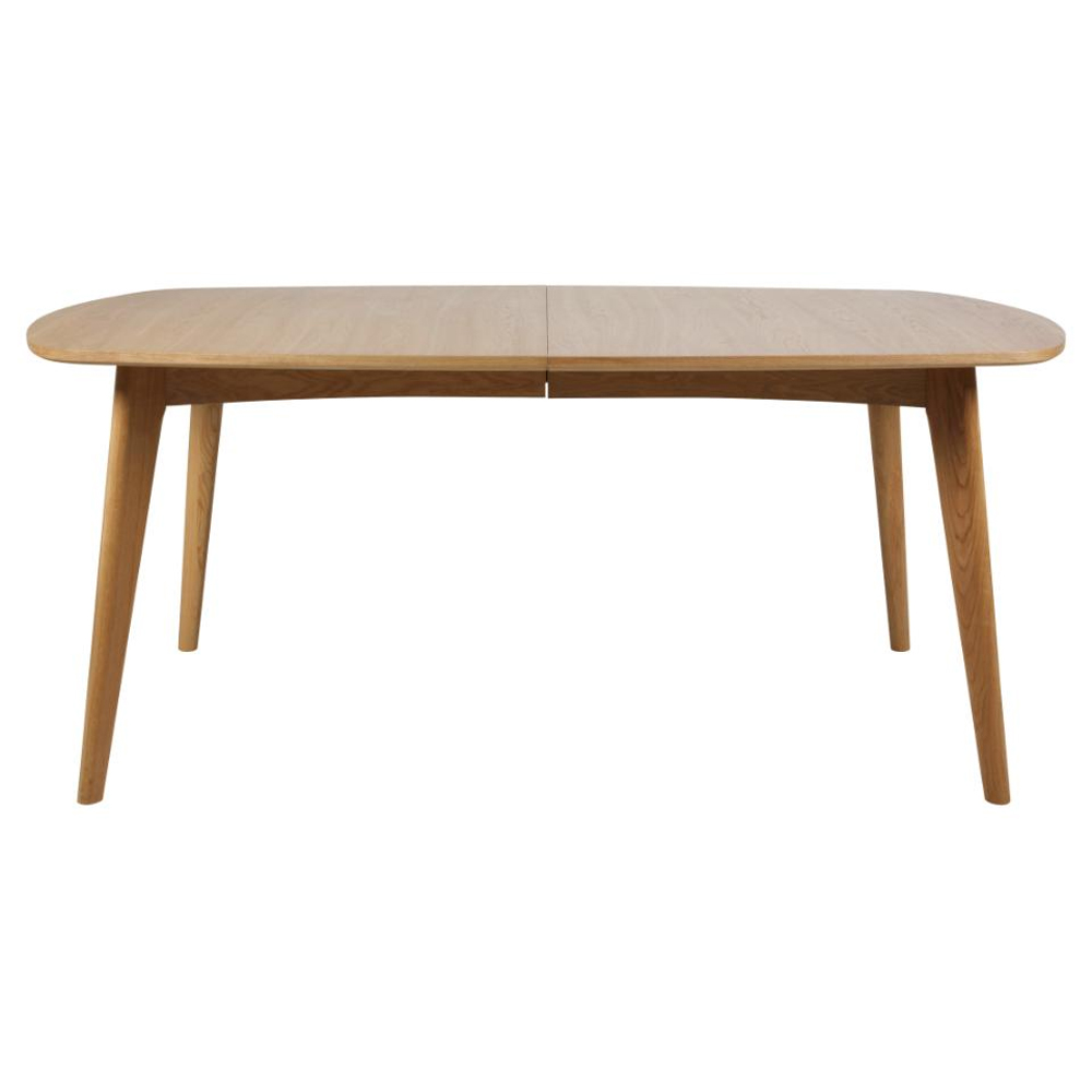 Marta Wooden Rectangular Dining Table In Oak