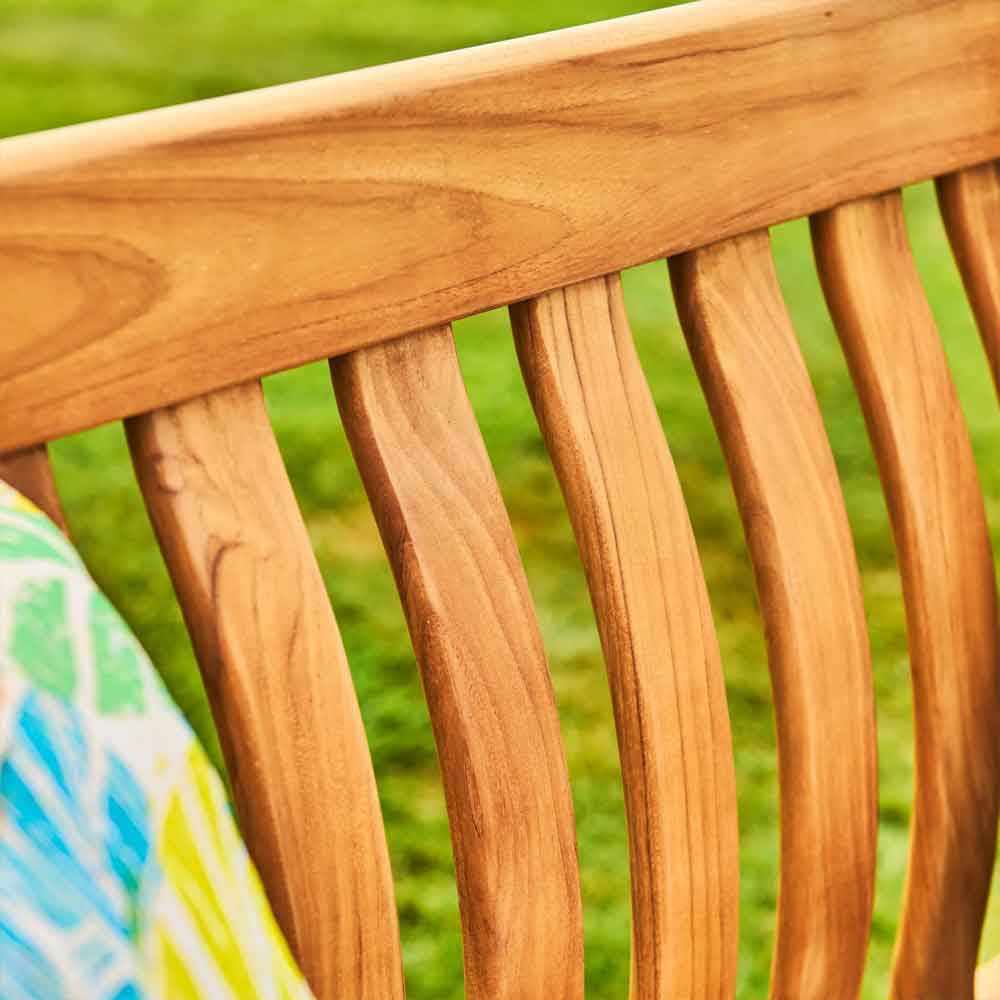 Marvello Outdoor Wooden Seating Bench in Natural