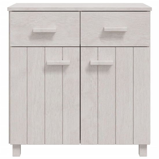 Matia Pinewood Sideboard With 2 Doors 2 Drawers In White_5