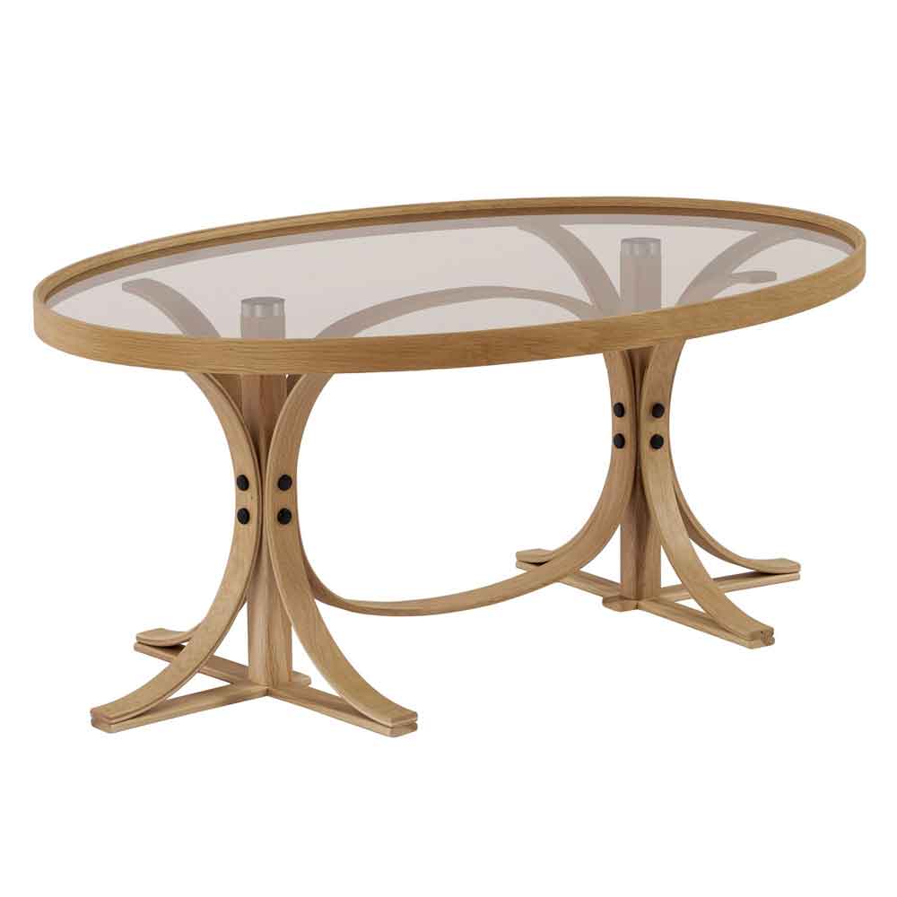 Matsue Wooden Coffee Table in Oak