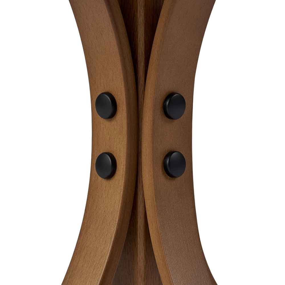 Matsue Wooden Coffee Table in Walnut