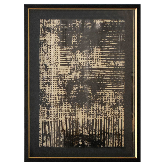 Mattis Fine Print Framed Wall Art In Black And Gold_2