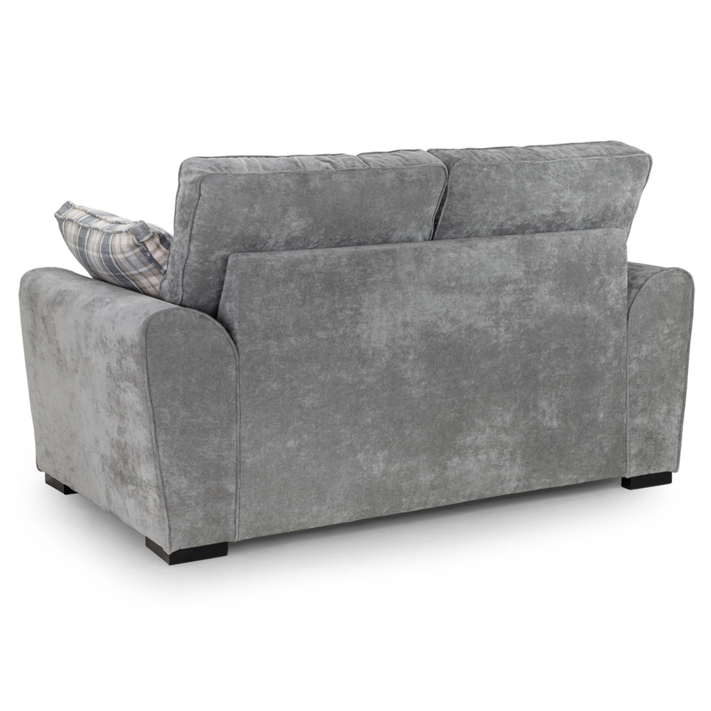 Maxton Fabric 2 Seater Sofa In Grey
