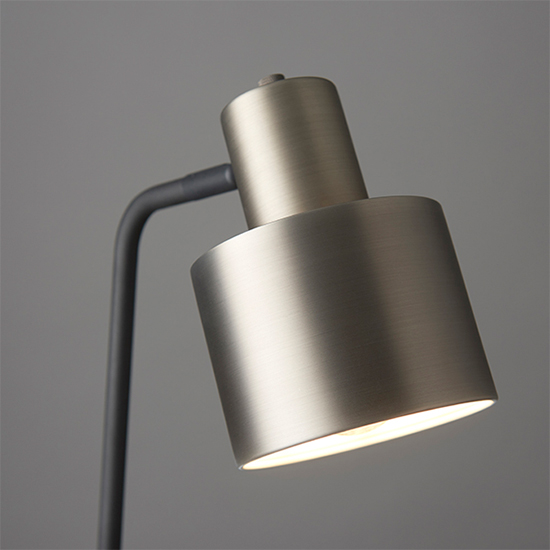 Mayfield Task Table Lamp In Brushed Silver And Matt Black_2