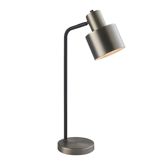 Mayfield Task Table Lamp In Brushed Silver And Matt Black_5