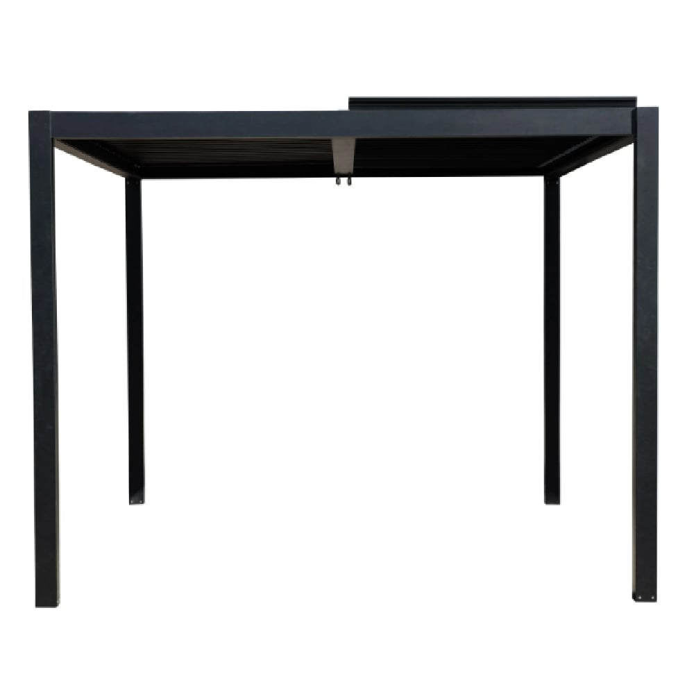 Mccook Outdoor Aluminium Gazebo In Black